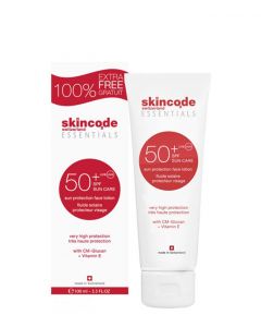 Skincode Sun protection face lotion spf 50+, 100 ml.