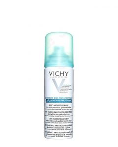 VICHY Deodorant 48Hour Aerosol No Marks Anti-Perspirant, 125 ml.
