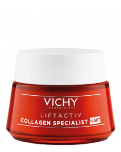 Vichy Liftactiv Collagen Specialist Natcreme, 50 ml.